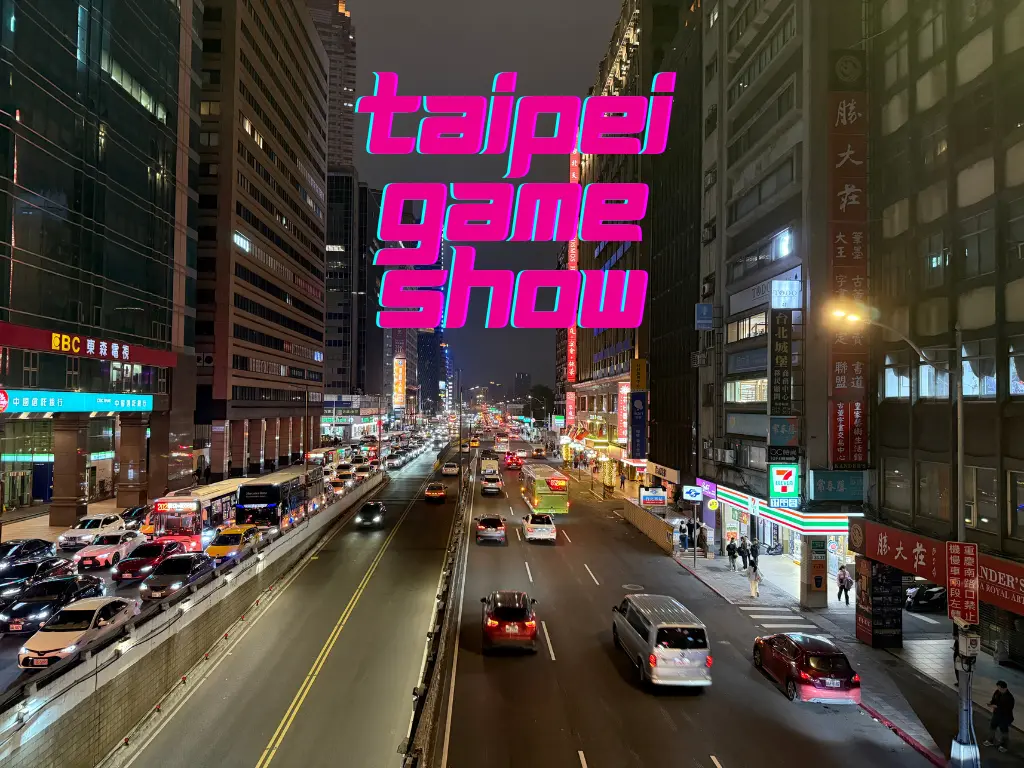 I Forgot My Business Cards at Taipei Game Show — Here's What I Learned