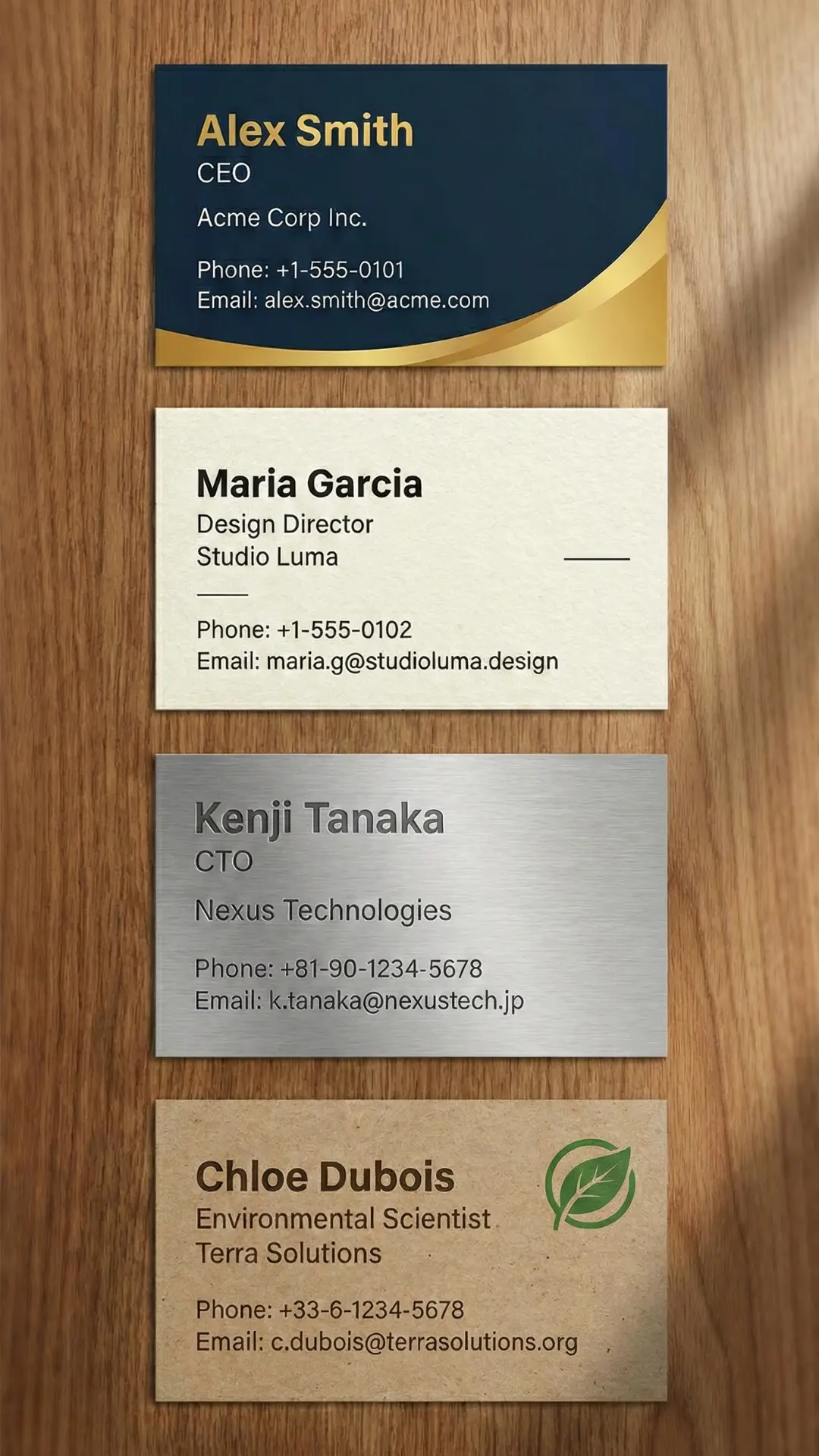 Business cards
