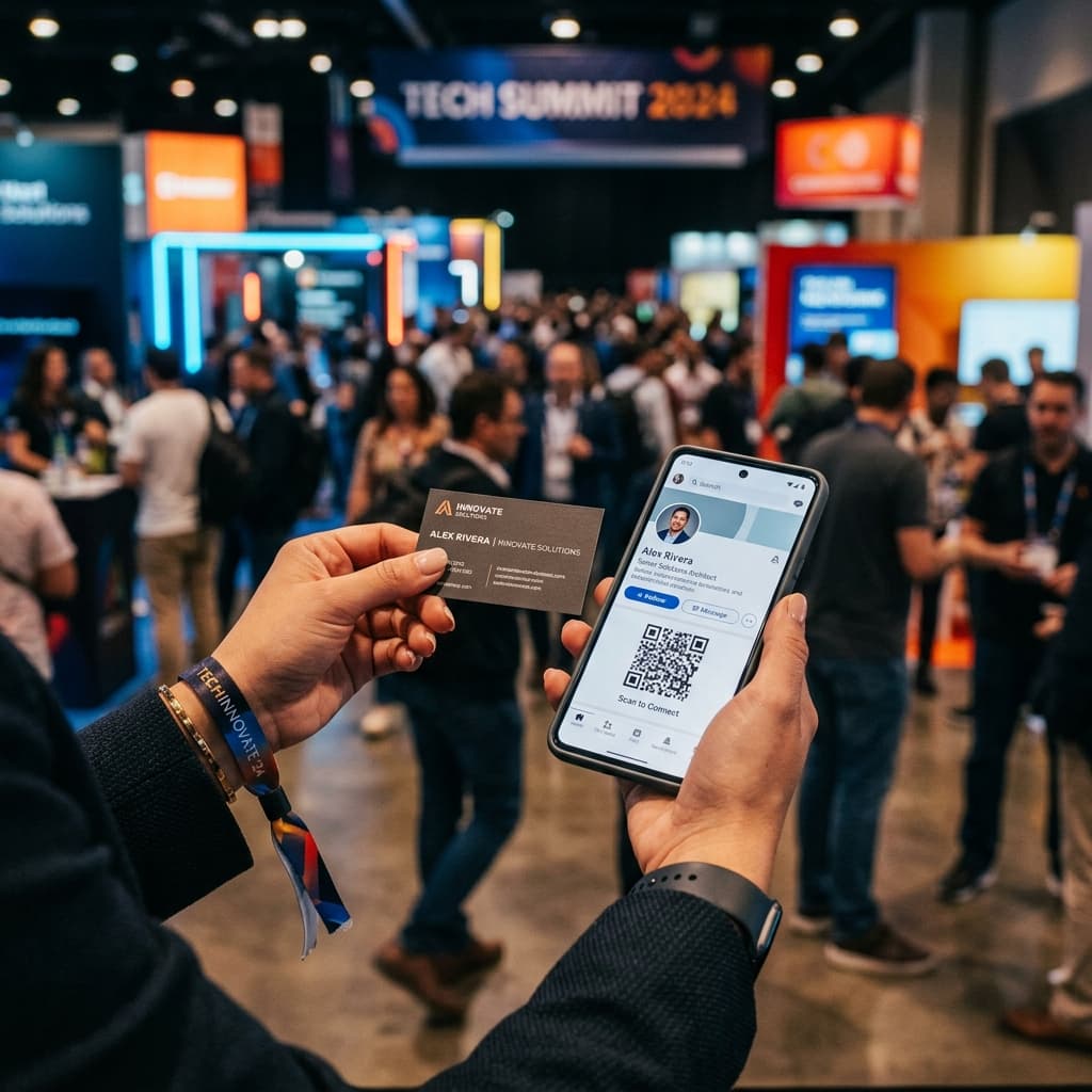 I Collected Paper Cards, QR Codes, and LinkedIn Requests at SXSW — Why Is There Still No Golden Standard?